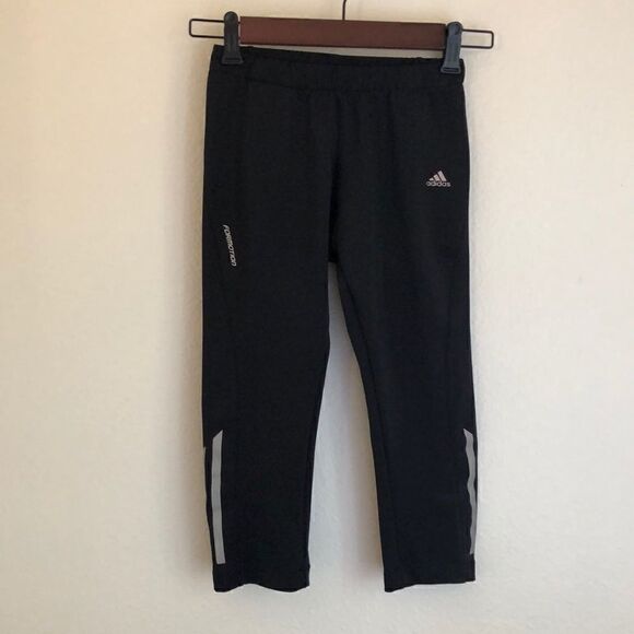 Adidas Formotion Black Capri Athletic Pants - Small - Picture 1 of 8